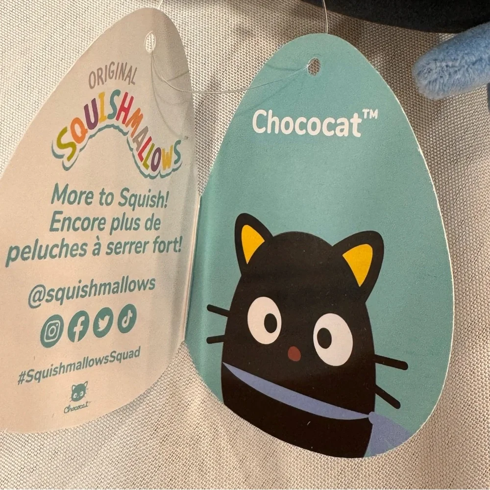 7” Sanrio Chococat Squishmallow NWT